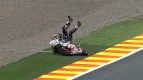 Valencia 2011 - 125cc - FP1 - Action - Marcel Schrotter - Crash