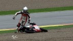 Valencia 2011 - 125cc - FP2 - Action - Giulian Pedone - Crash