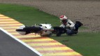 Valencia 2011 - 125cc - FP2 - Action - Alessandro Tonucci - Crash