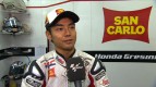 Aoyama on emotional Valencia GP