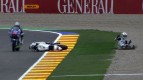 Valencia 2011 - Moto2 - FP2 - Action - Robertino Pietri - Crash