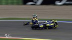 Valencia 2011 - Moto2 - FP2 - Action - Bradley Smith - Crash