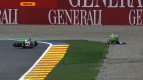 Valencia 2011 - Moto2 - FP2 - Action - Kenan Sofuoglu - Crash