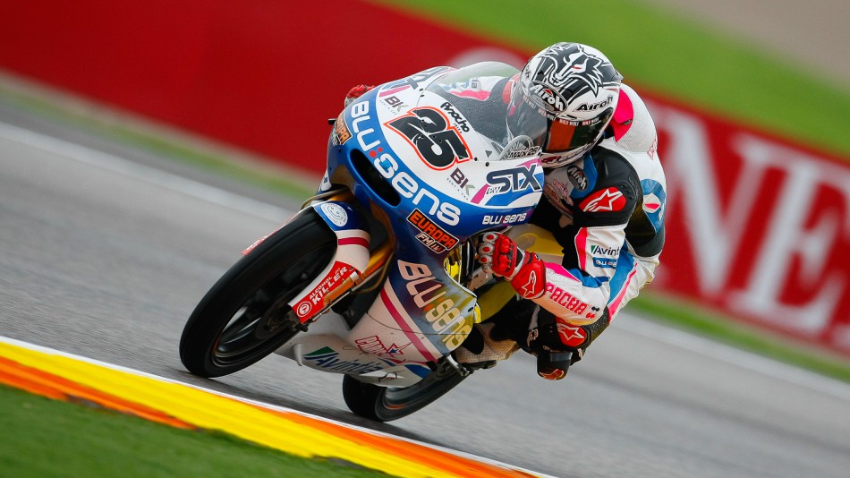 Maverick Viñales, Blusens by Paris Hilton Racing, Valencia FP2