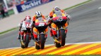 Dovizioso, Pedrosa, Spies, Repsol Honda Team, Yamaha Factory Racing