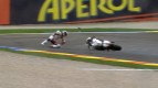 Valencia 2011 - Moto2 - Race - Action - Yuki Takahashi - Crash