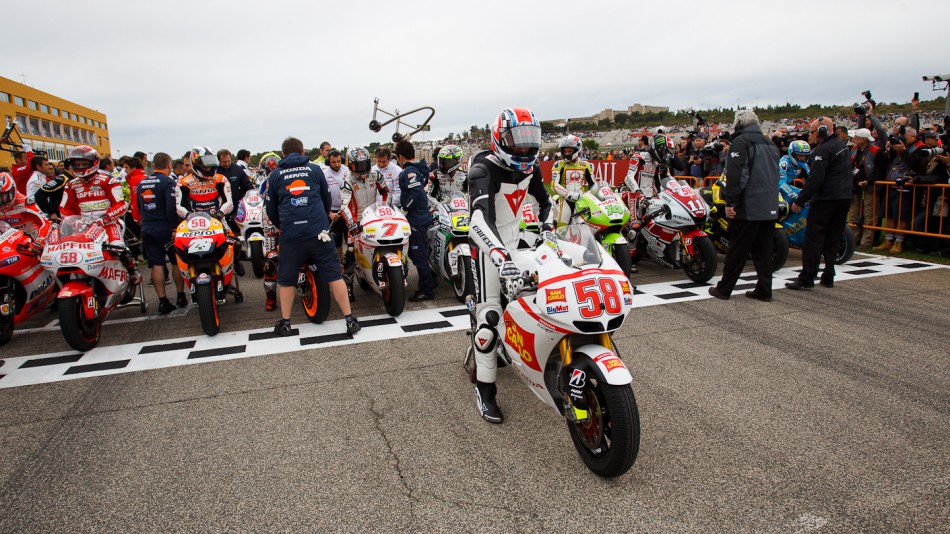 Simoncelli Tribute, Valencia