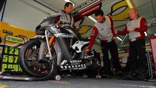 Scott Reeding Mika Kallio Marc VDS Racing Valencia private test