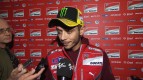 Rossi evaluates Desmosedici chassis