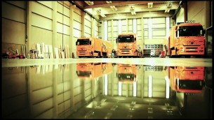 Red Bull restyles Repsol Honda Team motor homes