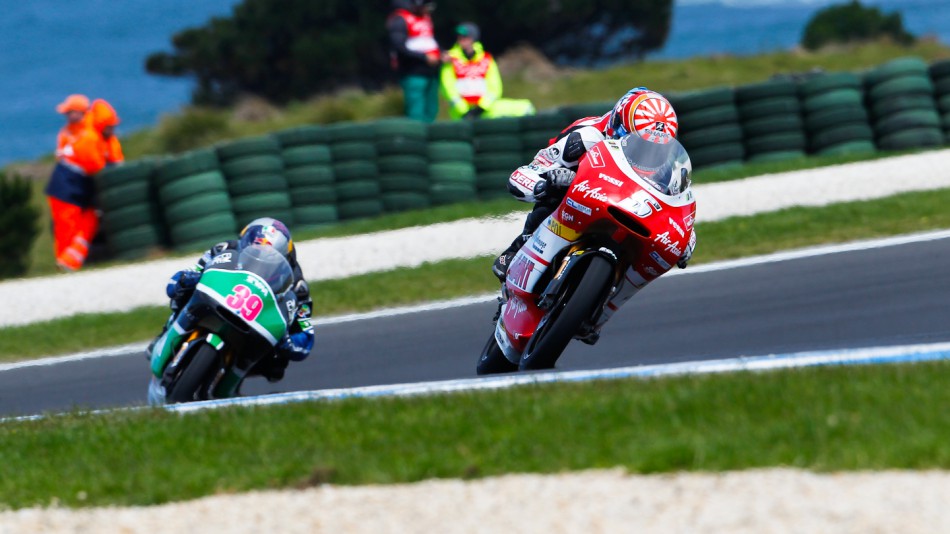 Johan Zarco, Luis Salom, Avant-AirAsia-Ajo, RW Racing GP, Australia RAC