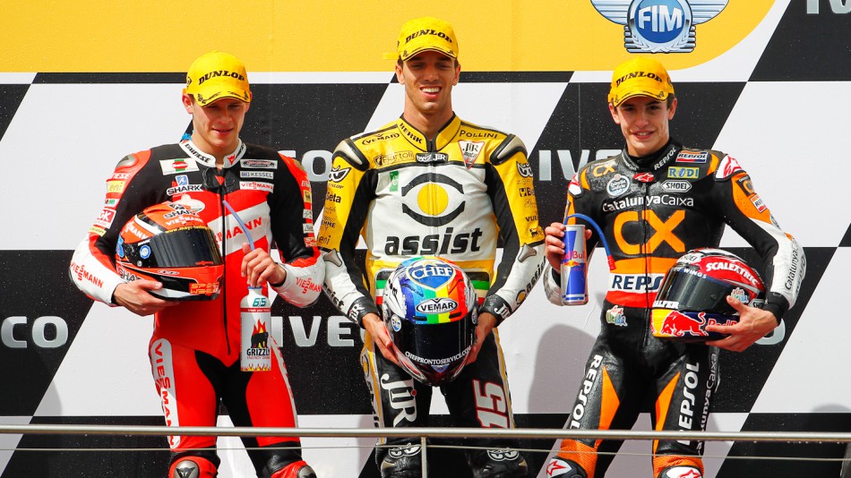 Bradl, De Angelis, Marquez, Viessmann Kiefer Racing, JiR Moto2, Team Catalunya Caixa Repsol, Australia RAC