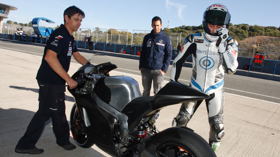 Ivan Silva, BQR Jerez Moto2 Test