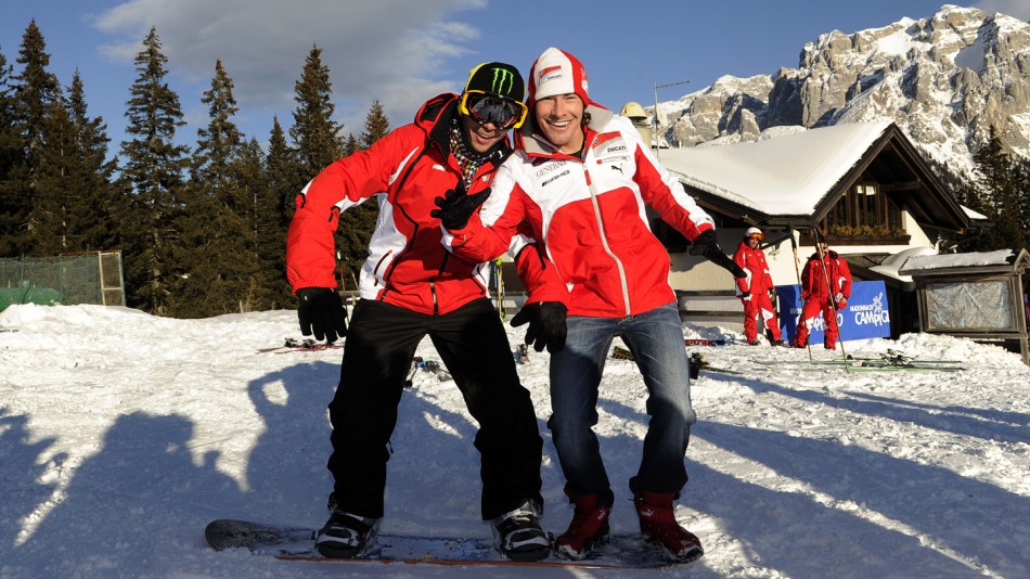 Nicky Hayden, Valentino Rossi - Wrooom 2012