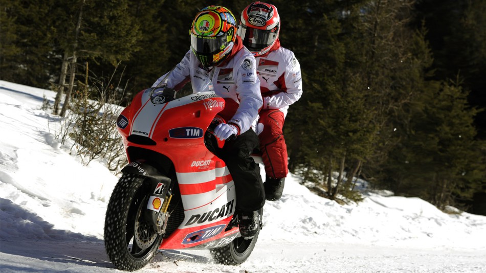 Valentino Rossi, Nicky Hayden - Wrooom 2012