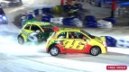Kart and Fiat 500 ice race action at Wroom