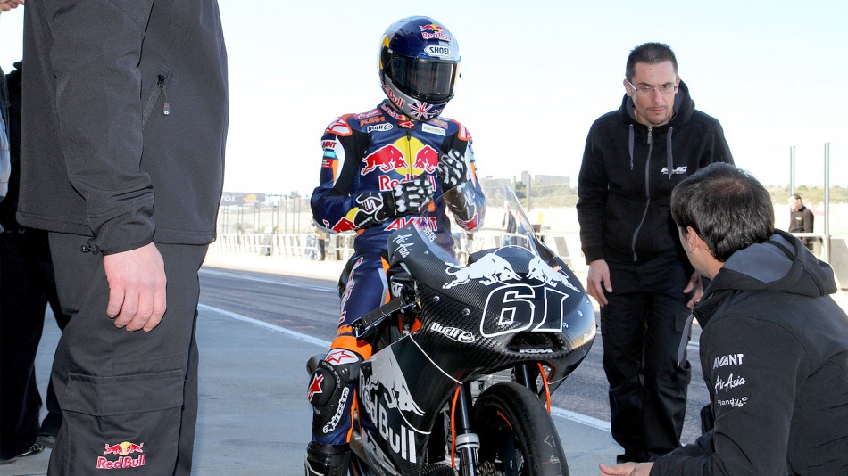 Arthur Sissis, Red Bull KTM Ajo, Valencia Test