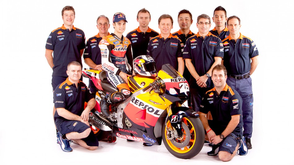 Dani Pedrosa, Repsol Honda Team, Presentation