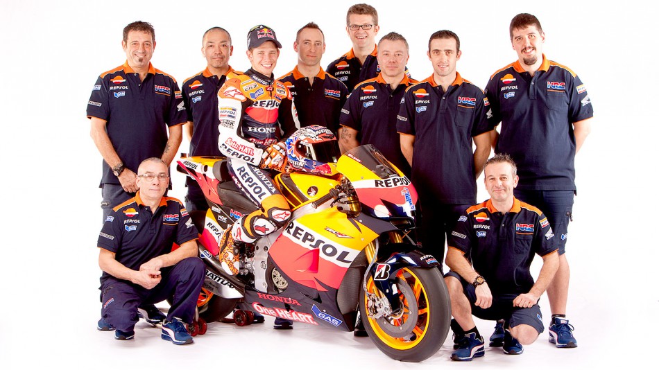 Casey Stoner, Repsol Honda Team, Presentation