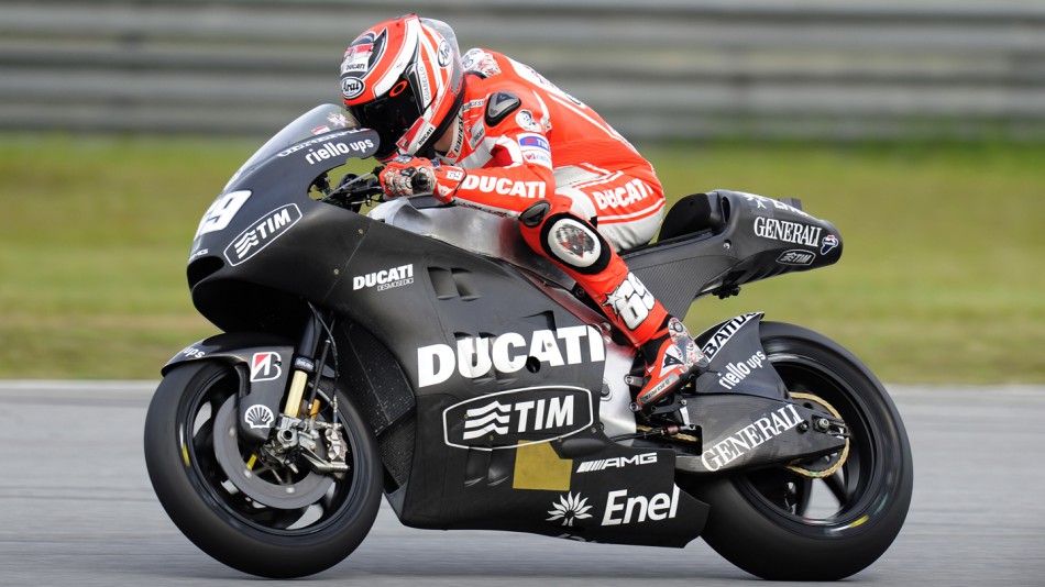Nicky Hayden, Ducati Team, Sepang Test