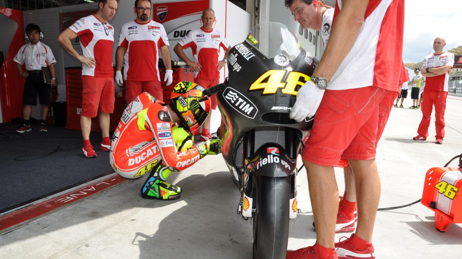 Valentino Rossi, Ducati Team - Sepang Test
