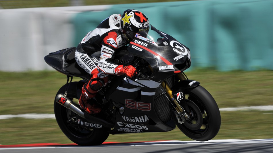 Jorge Lorenzo, Yamaha Factory Racing - Sepang Test