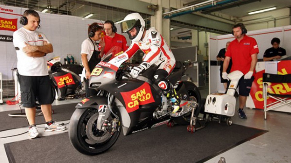 Alvaro Bautista, Honda Gresini, Sepang Test