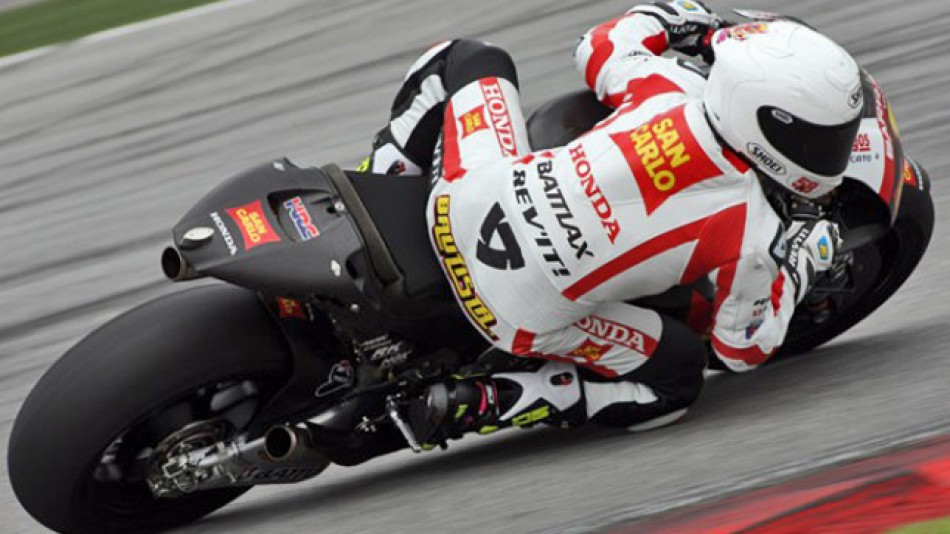 Alvaro Bautista, Honda Gresini, Sepang Test