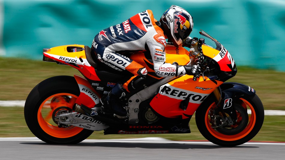 Dani Pedrosa, Repsol Honda Team, Sepang Test