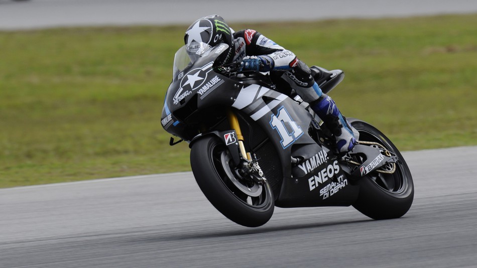 Ben Spies, Yamaha Factory Racing, Sepang Test