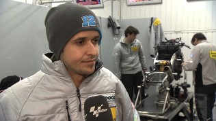 #videos_htmlcaption_1 Luthi back in action in Valencia test day 1