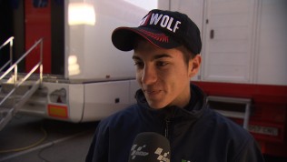 #videos_htmlcaption_9 Viñales getting ready for the Moto3 season