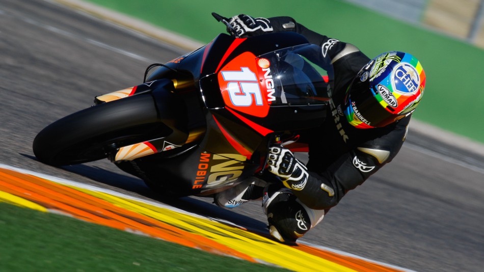 Alex de Angelis, NGM Mobile Forward Racing, Valencia Test