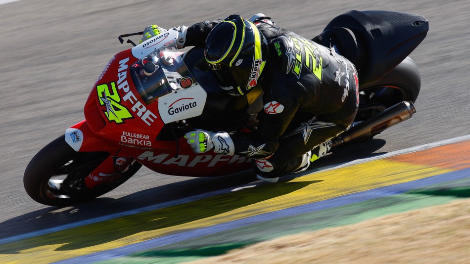 Toni Elias, Aspar Team Moto2, Valencia Test