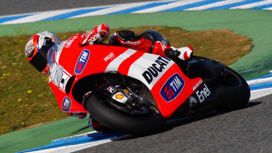 Franco Battaini, Ducati Test Team, Jerez Test