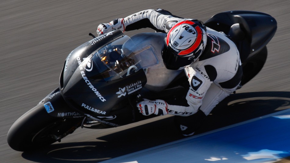 Randy de Puniet, Power Electronics Aspar, Jerez Test