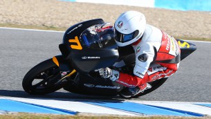 mahindra racing on jerez test