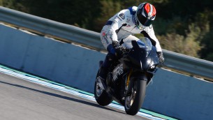 Petrucci on his Jerez debut