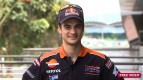 Pedrosa reviews the RC213V after Sepang first test