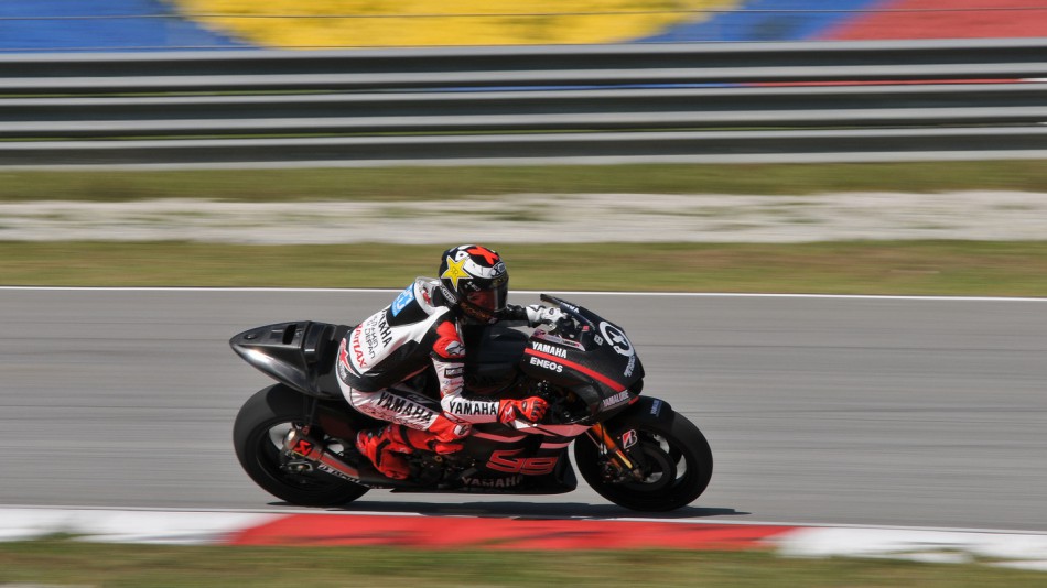 Jorge Lorenzo, Yamaha Factory Racing, Sepang Test 2