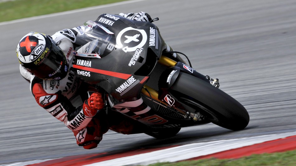 Jorge Lorenzo, Yamaha Factory Racing, Sepang Test 2