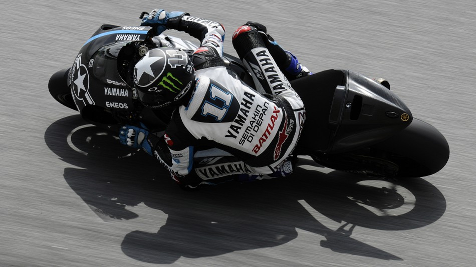 Ben Spies, Yamaha Factory Racing, Sepang Test 2