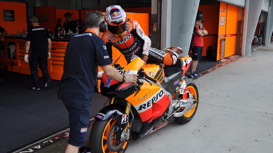 Casey Stoner, Repsol Honda - Sepang Test 2
