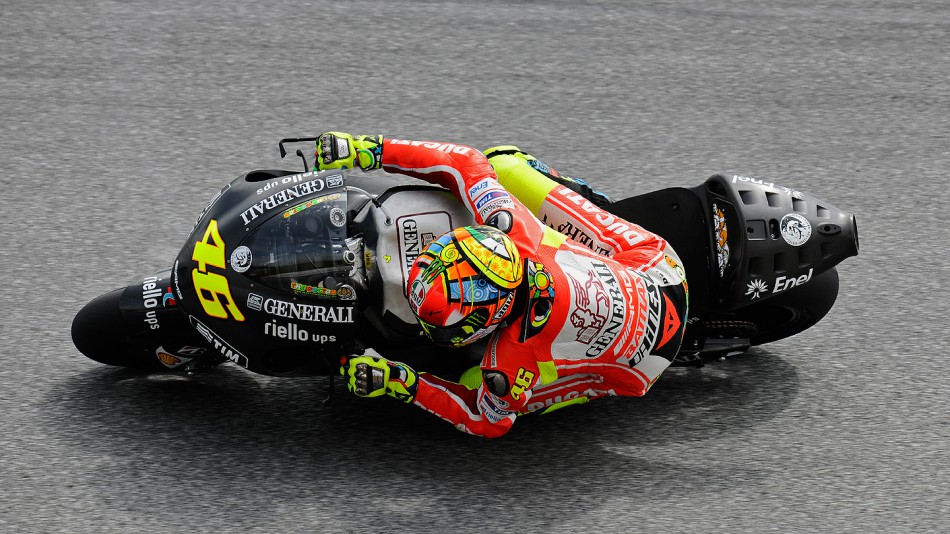 Valentino Rossi, Ducati Team, Sepang Test 2