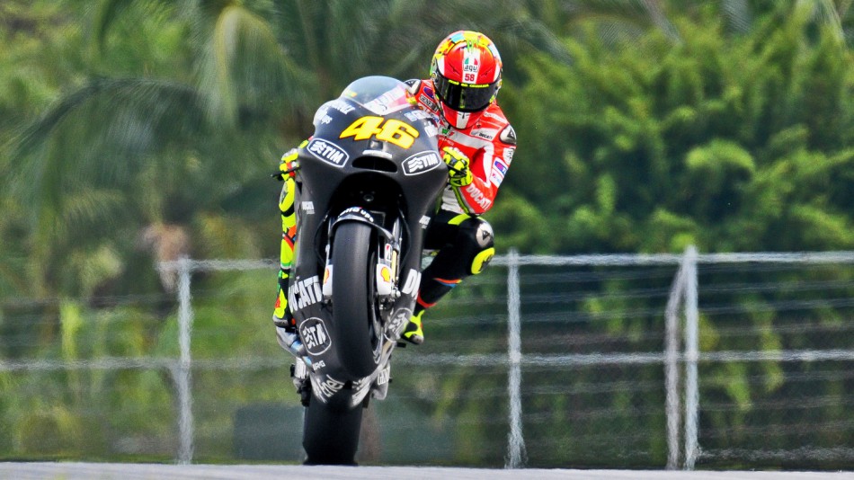 Valentino Rossi, Ducati Team, Sepang Test