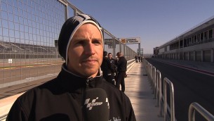 2012 - MotoGP - Aragón Test - Day 2 - Interview - James Ellison
