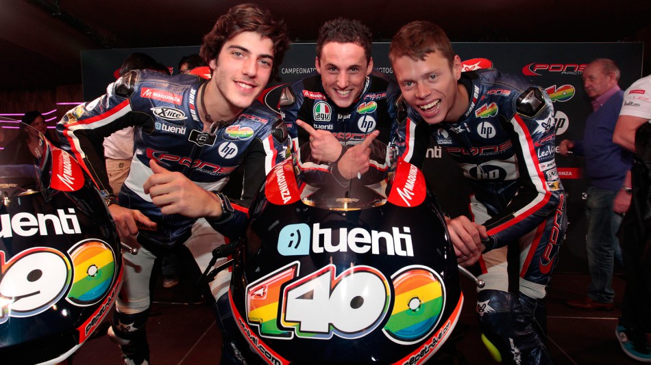 Pons, Espargaro, Rabat, Team Pons 40 HP Tuenti Presentation