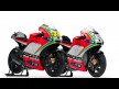 Rossi and Hayden's Ducati Desmosedici GP12