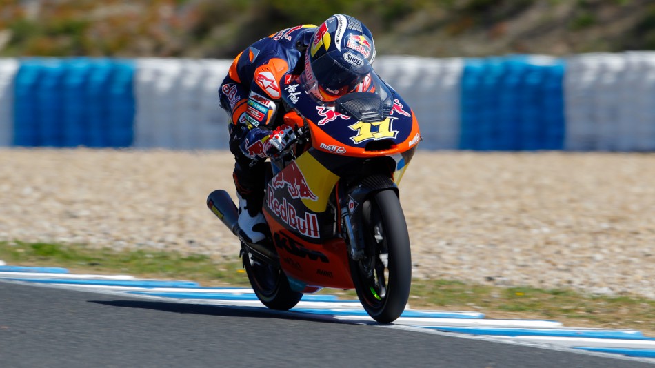Sandro Cortese, Red Bull KTM Ajo, Jerez Test