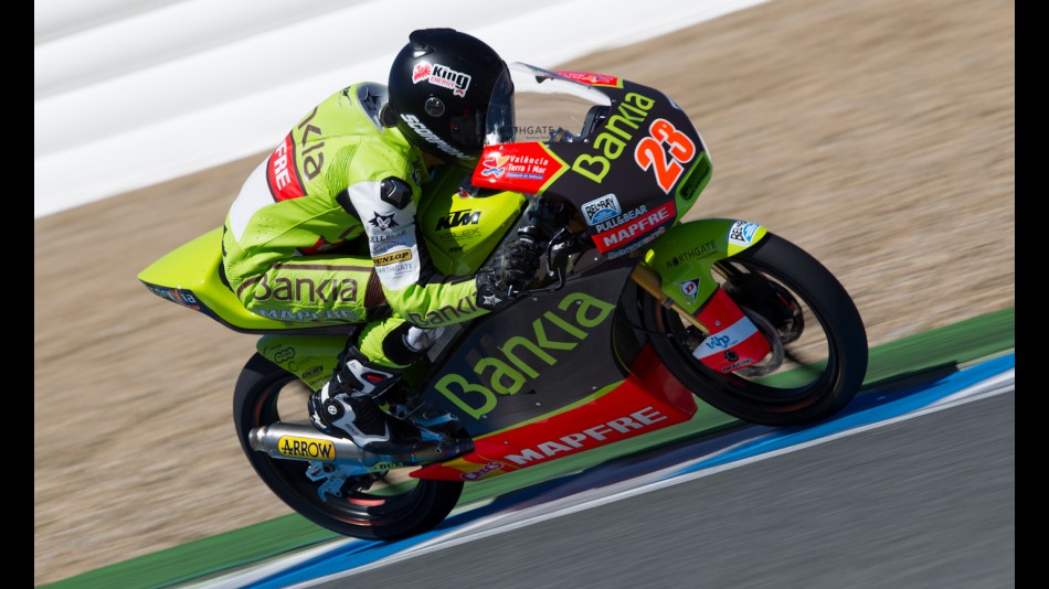 Alberto Moncayo, Bankia Aspar Team, Jerez Test